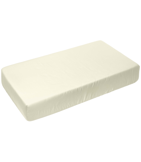 Satin fitted sheet "Vanilla Glow". Fitted sheets 90x200