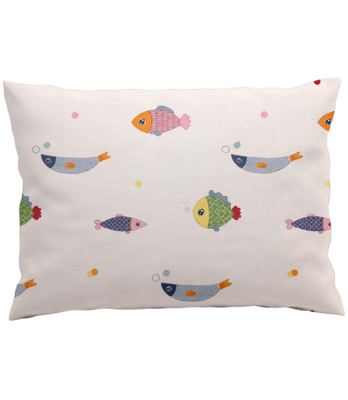 Satin pillowcase “Fish wish”. Pillowcases 50x70