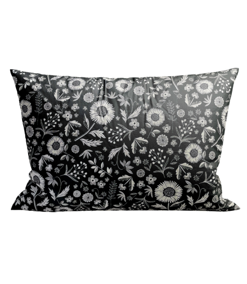Satin pillowcase “Night Flowers”. Pillowcases 70x80