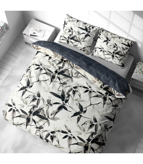 Satin pillowcase “Smoky Petals”. Pillowcases 50x70