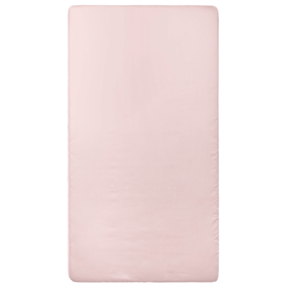 Satin Bed Sheet „Classic pink flat sheet“, 150x220 cm, 200x220 cm, 220x240 cm. Flat sheet in a subtle blush pink solid design Satin Bed Sheet „Classic pink flat sheet“, 150x220 cm, 200x220 cm, 220x240 cm. Flat sheet in a subtle blush pink solid design