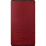 Satin Bed Sheet „Sun-dried Tomato Sateen“, 150x220 cm, 200x220 cm, 220x240 cm. Red flat sheet without patterns or ornaments.