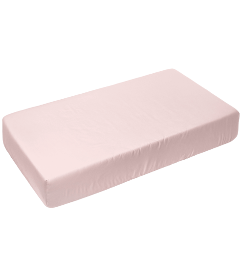 Satin fitted sheet "Classic pink fitted sheet". Fitted sheets 90x200