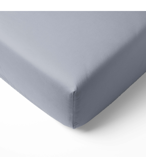 Satin fitted sheet "Moon Grey Satin fitted sheet". Fitted sheets 90x200
