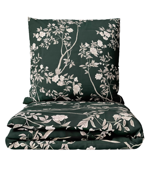 Premium Sateen Bedding Set „Blooming Forest“. Satin bedding sets