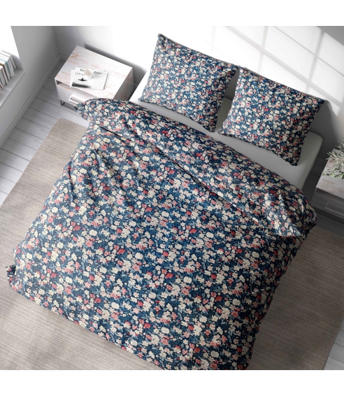 Premium Sateen Bedding Set „Bouquet“. Satin bedding sets