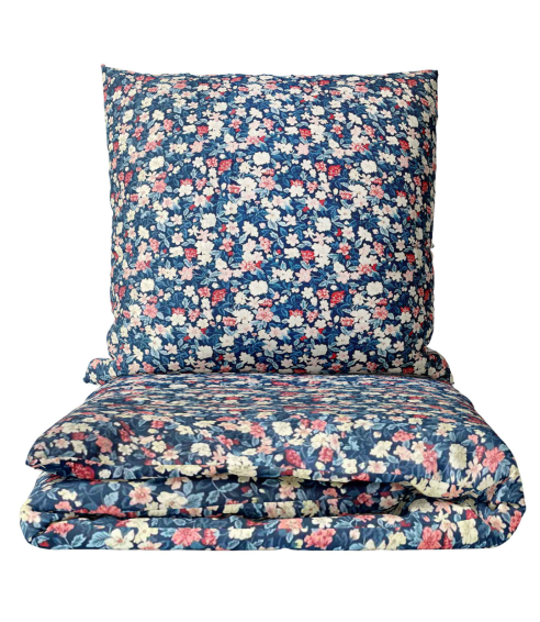 Premium Sateen Bedding Set „Bouquet“. Satin bedding sets