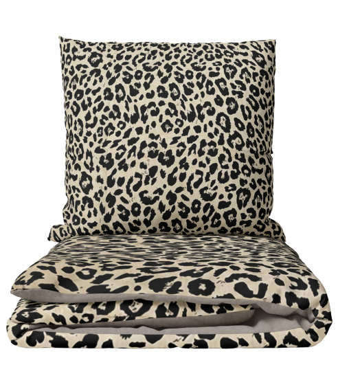 Sateen Bedding Set „Exotic Leopard“. Satin bedding sets