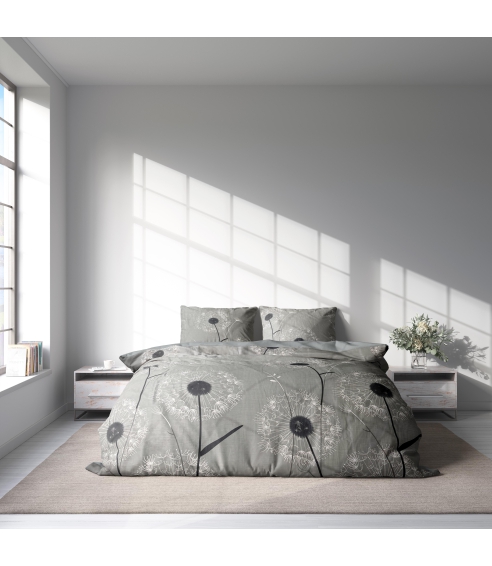 Premium Sateen Bedding Set „Final Bloom“. Satin bedding sets