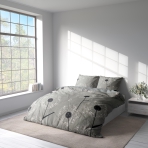 Premium Sateen Bedding Set „Final Bloom“. Bedding sets 135x200, 140x200 cm, 200x200 cm, 200x220 cm