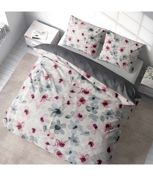 Premium Sateen Bedding Set „Floral“. Satin bedding sets