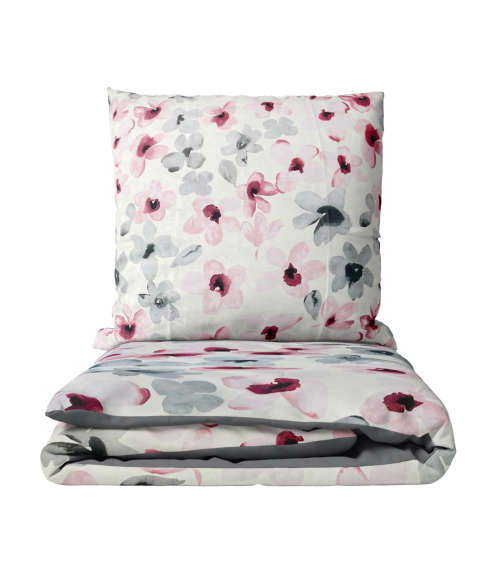 Premium Sateen Bedding Set „Floral“. Satin bedding sets