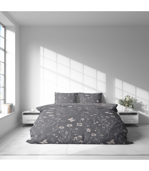 Sateen Bedding Set „Florivane“. Satin bedding sets