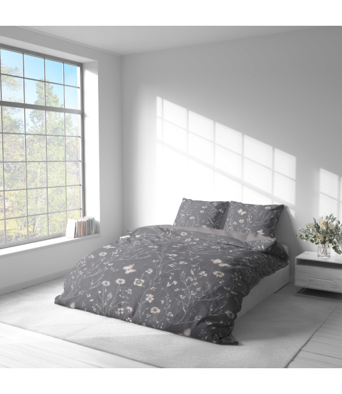 Sateen Bedding Set „Florivane“. Satin bedding sets