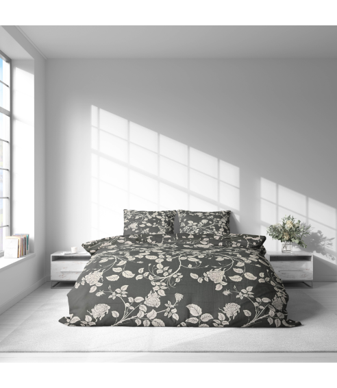 Sateen Bedding Set „Lunar Rose“. Satin bedding sets