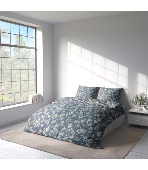 Sateen Bedding Set „Meadow“. Satin bedding sets