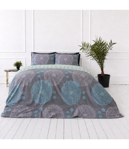 Sateen Bedding Set „Medallions“. Satin bedding sets