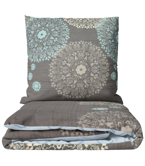 Sateen Bedding Set „Medallions“. Satin bedding sets