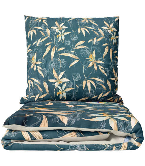 Sateen Bedding Set „Myrtle Tangle“. Satin bedding sets