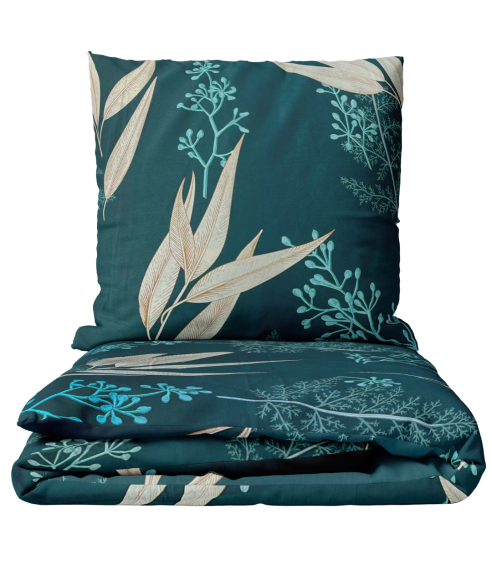 Sateen Bedding Set „Premium Verdure“. Satin bedding sets