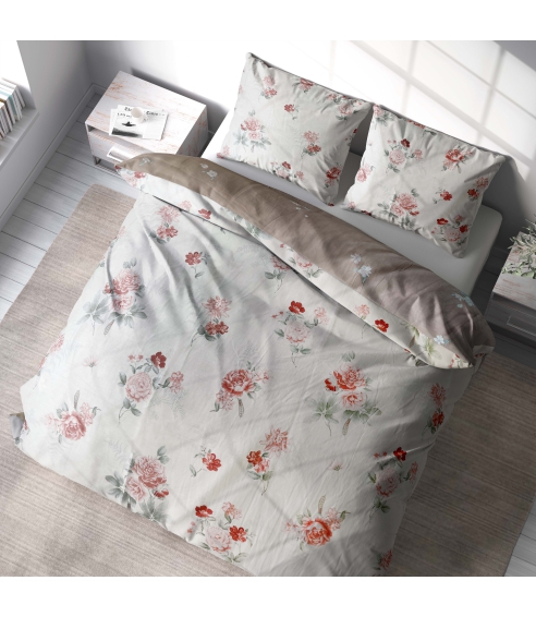 Sateen Bedding Set „Pure Romance“. Satin bedding sets