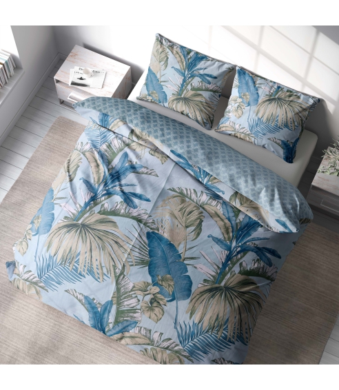 Sateen Bedding Set „Rainforest“. Satin bedding sets
