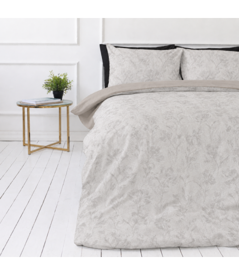 Sateen Bedding Set „Sand Damask“. Satin bedding sets