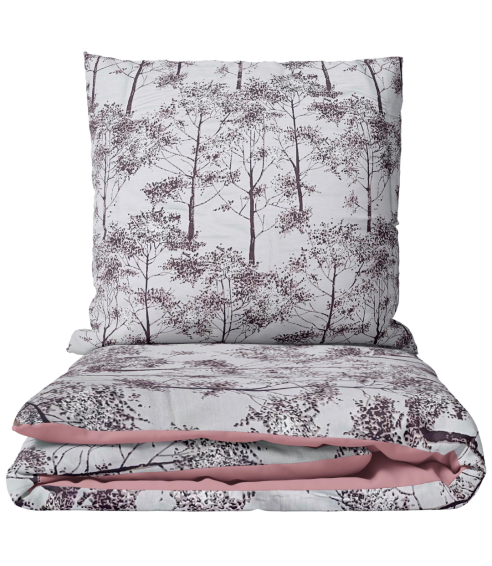 Sateen Bedding Set „Silent Grove“. Satin bedding sets