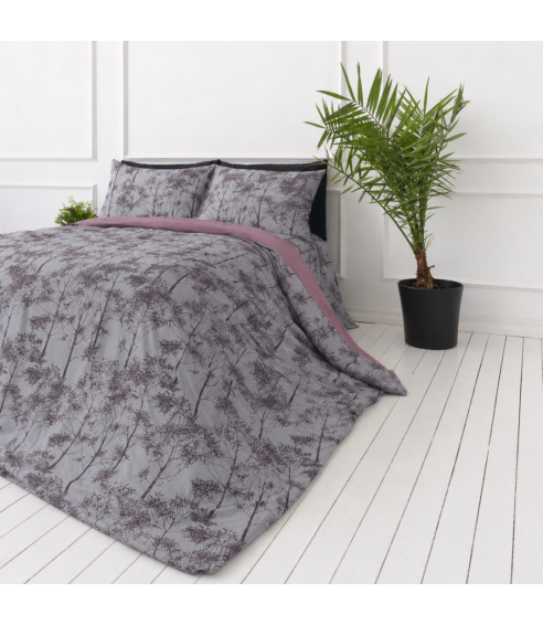 Sateen Bedding Set „Silent Grove“. Satin bedding sets