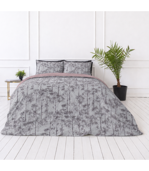 Sateen Bedding Set „Silent Grove“. Satin bedding sets