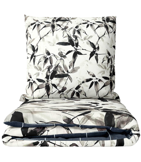 Sateen Bedding Set „Smoky Petals“. Satin bedding sets