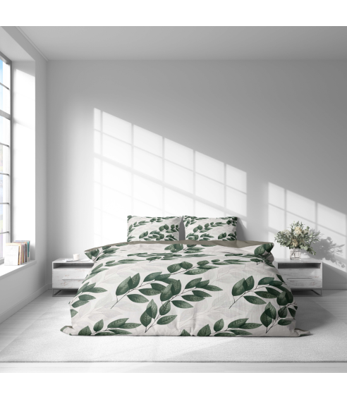 Sateen Bedding Set „Viridelle“. Satin bedding sets