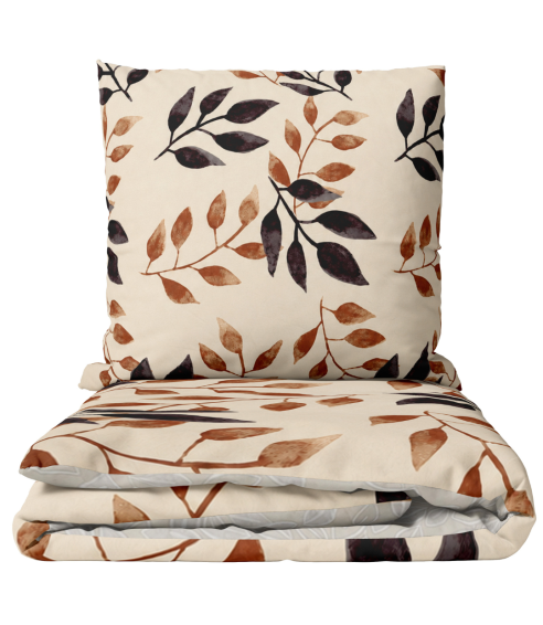 Sateen Bedding Set „Terracotta“. Satin bedding sets
