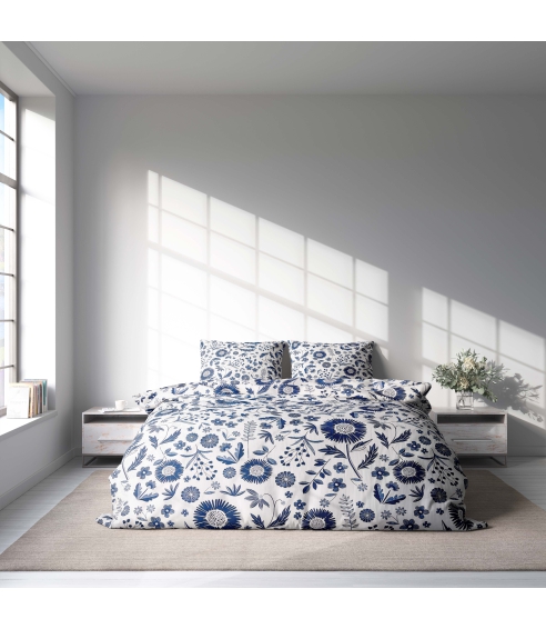 Sateen Bedding Set „Skyward“. Satin bedding sets