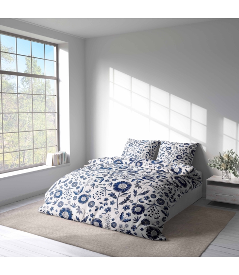Sateen Bedding Set „Skyward“. Satin bedding sets