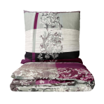 Sateen Bedding Set „Wonderland“. Bedding sets with plants, 140x200 cm, 200x200 cm, 200x220 cm