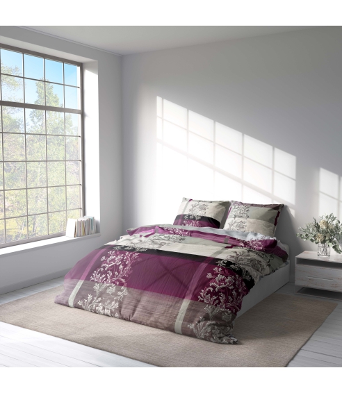 Sateen Bedding Set „Wonderland“. Satin bedding sets