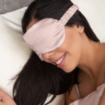 Silk Sleep Mask „Antico“. Jewelry. Luxurious silk eye mask with elastic strap