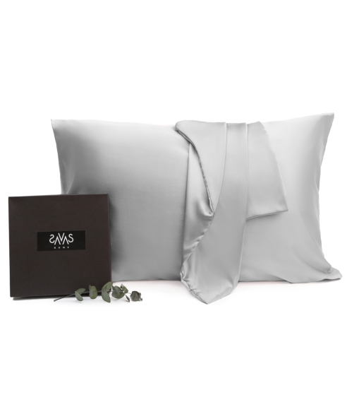 Silk Pillowcase „Platinum“. Silk pillowcases