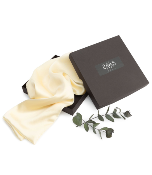 Silk pillowcase „Cream“. Silk pillowcases