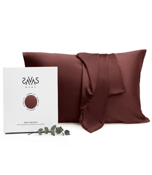 Silk Pillowcase „Hickory“. Silk pillowcases