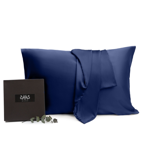 Silk Pillowcase "Indigo". Silk pillowcases