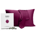 Silk Pillowcase „Sangria“. Pillowcases 50x60. Sangria silk pillowcase, luxurious and vibrant