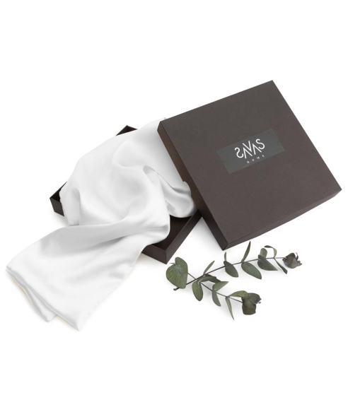 Silk Pillowcase „Snow“. Silk pillowcases