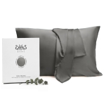 Silk Pillowcase „Storm“. Pillowcases 50x60. Elegant grey silk pillowcase, providing a soft, luxurious touch for a peaceful and rejuvenating sleep. Silk Pillowcase „Storm“. Pillowcases 50x60. Elegant grey silk pillowcase, providing a soft, luxurious touch for a peaceful and rejuvenating sleep.