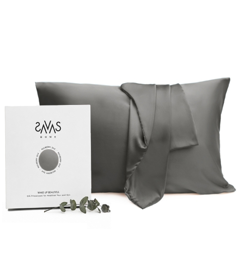 Silk Pillowcase „Storm“. Silk pillowcases