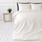 Silk bedding set „Pearl White Silk“. Bedding sets, 200x200 cm, 200x220 cm. Pehmeä norsunluunvärinen minimalistinen vuodevaatesetti. Silk bedding set „Pearl White Silk“. Bedding sets, 200x200 cm, 200x220 cm. Pehmeä norsunluunvärinen minimalistinen vuodevaatesetti.