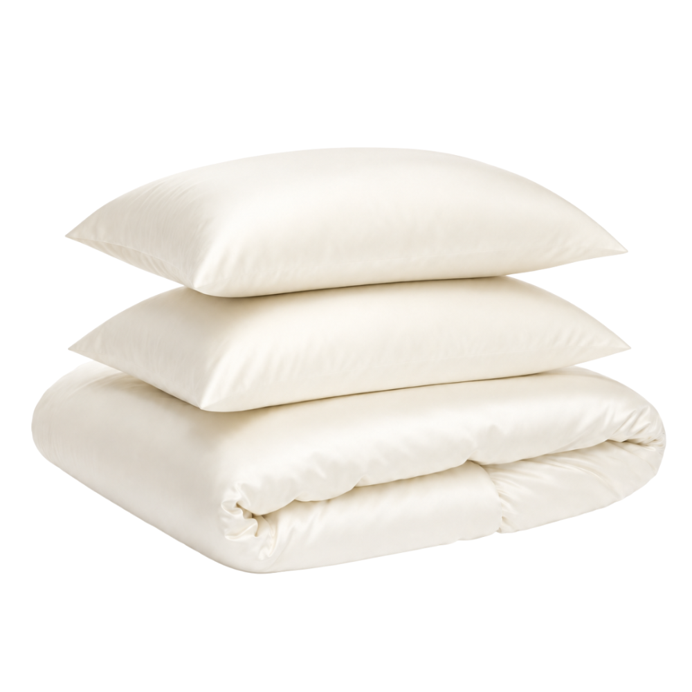 Silk bedding set „Pearl White Silk“. Bedding sets, 200x200 cm, 200x220 cm. Creamy luxurious silk bedding set. Silk bedding set „Pearl White Silk“. Bedding sets, 200x200 cm, 200x220 cm. Creamy luxurious silk bedding set.