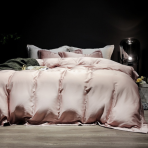 Tencel Bedding Set „Blushella“. Silk bedding sets, 200x230 cm