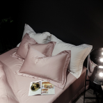 Tencel Bedding Set „Blushella“. Silk bedding sets, 200x230 cm